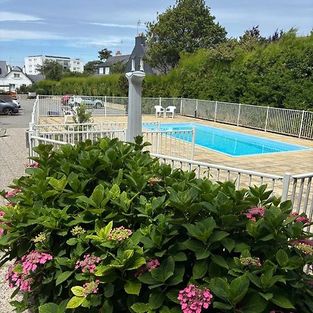 Appartement Studio 4 Personnes Dans Residence Avec Piscine Quiberon Exteriör bild