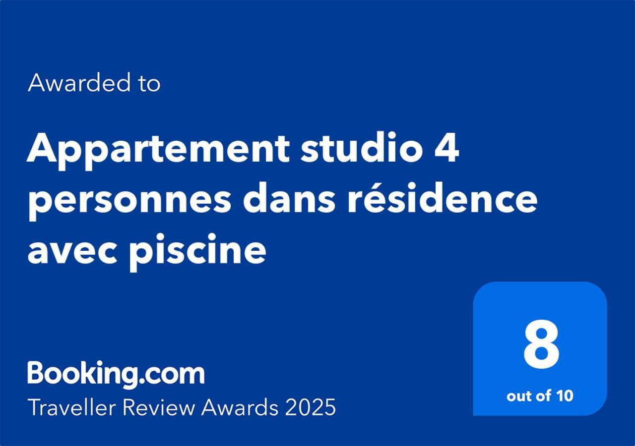 Appartement Studio 4 Personnes Dans Residence Avec Piscine Quiberon Exteriör bild